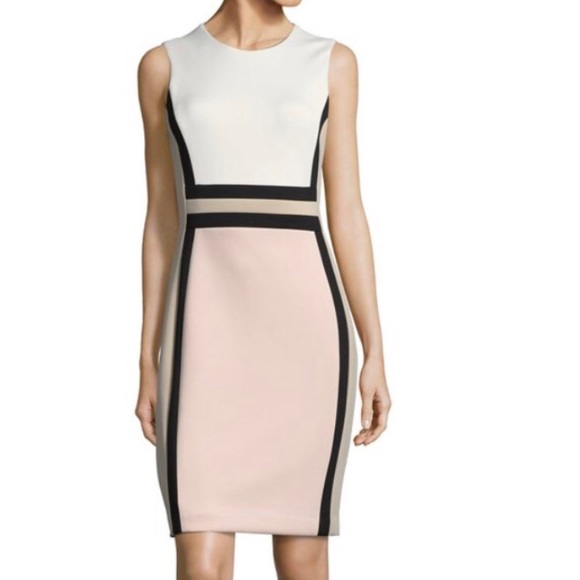 Calvin Klein Dresses & Skirts - Calvin Klein sleeveless color-block dress